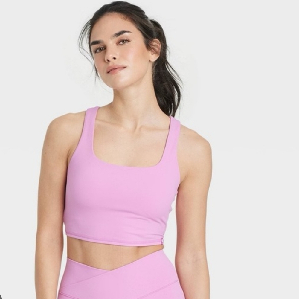 JoyLab Mesh Back Square Neck Sports Bra Size XS